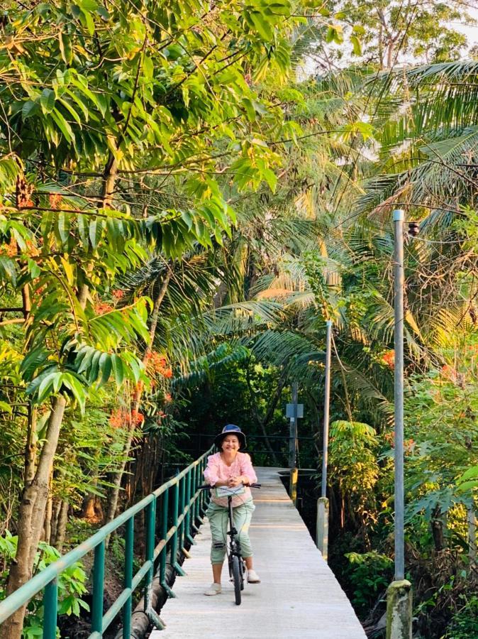 Baansuanklaiklungbangkrachao บ้านสวนใกล้กรุงบางกะเจ้า Phra Pradaeng Eksteriør bilde