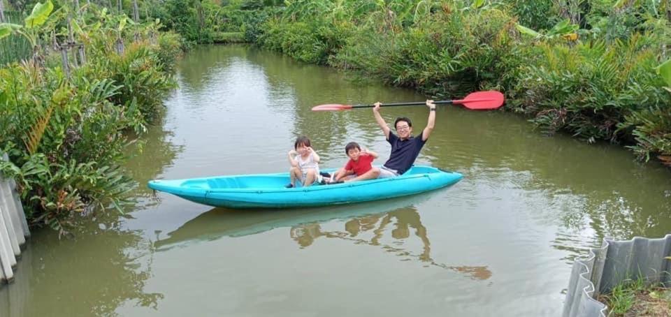 Baansuanklaiklungbangkrachao บ้านสวนใกล้กรุงบางกะเจ้า Phra Pradaeng Eksteriør bilde