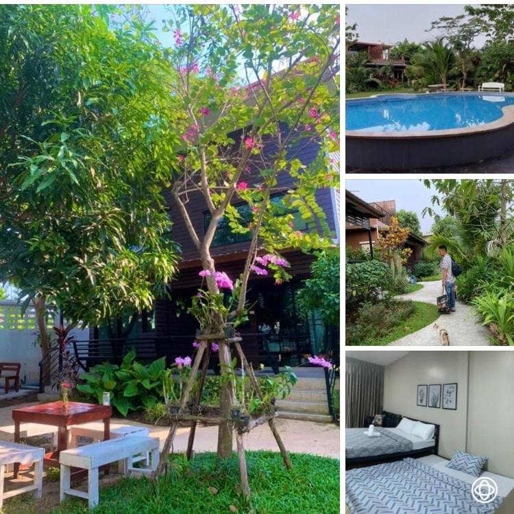 Baansuanklaiklungbangkrachao บ้านสวนใกล้กรุงบางกะเจ้า Phra Pradaeng Eksteriør bilde